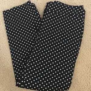 Nine West Polka Dot Dress Pants